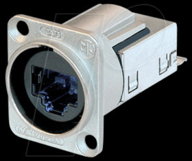 NE8FDY-C6 CAT6 Receptacles, nickel