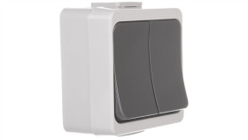 Jantar-Bis Łącznik Świecznikowy N/T Ip44 Szary Wnt-2J-B