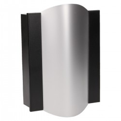 Dzwonek przewodowy 230V Gong BIM-BAM Ton Color czarno-srebrny OR-DP-VD-144/B-G