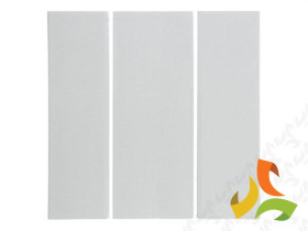 BERKER B.KWADRAT Klawisze do wyłącznika 3 potrójnego biały połysk 5316658999 HAGER