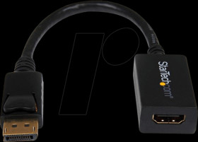 DP2HDMI2 DisplayPort adapter, DP plug to HDMI socket