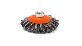 Szczotka Tarczowa Z Gwintem Do Szliferek Kątowych, Wiązki Skręconego Drutu...