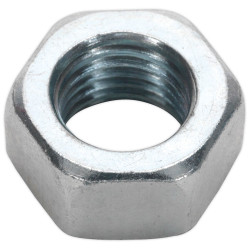 Sealey SN16 Steel Nut M16 Zinc DIN 934 Pack of 25