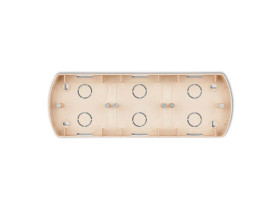 TREND Puszka montażowa pozioma 3 potrójna beżowy 1PTH-3 KARLIK