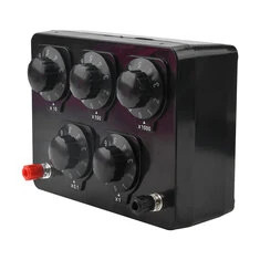 Precyzyjna skrzynka oporowa Zmienny opornik dziesiętny 0-9999Ω 0-9999,9Ω Wysoka dokładność Poziom 1 Eksperyment nauczania elektr