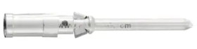 Pin contact, 0.75 mm², AWG 18, crimp connection, silver-plated, 09150006105