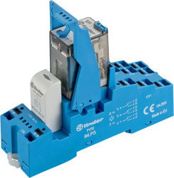 Coupling relay 3 Form C (NO/NC), 12 V (DC), 10 A, 250 V (AC), 58.P3.9.012.0050
