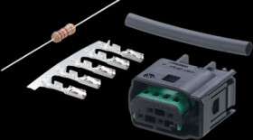 Jack, 4 pole, PBT for sensors, E12737
