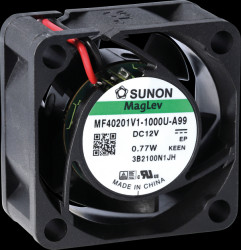 MF40201V3-1000U-A99 Fan, 12 VDC, 40x40x20mm, MB/EB series
