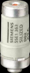 NEOZED fuse D02/E18, 25 A, gR, 250 V (DC), 400 V (AC), 50 kA breaking capacity, 5SE1325
