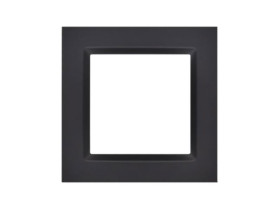 SIMON 10 Ramka 1 pojedyncza czarny mat CR1/49 KONTAKT SIMON