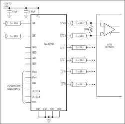 2:1 Multiplexer and 1:2 Demultiplexer with Loopback