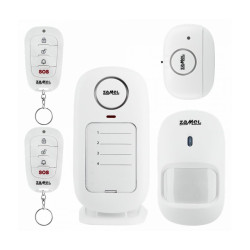 Alarm bezprzewodowy ZAM350ZAMEL zestaw alarmu ZAM-350 do piwnicy, garażu