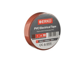 Taśma izolacyjna 19/20 BRĄZ 8 szt. TPVC_ 19-20-BRAZ/1 TPVC_19-20-BRAZ/1 ERKO