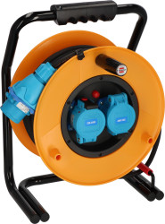 Bęben kablowy 25m 2 gniazda Szpula kablowa typ CEE 230 V-30 A CEE 230 V-30 A 230 V