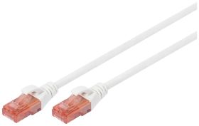 kabel LAN Digitus DK-1617-020/WH, 1 szt., RJ45, CAT 6, U/UTP, 2.00 m, biały