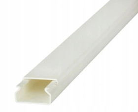 Listwa elektroinstalacyjna kanał kablowy LS 40x40mm korytko z pokrywą / 2 m /