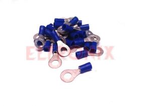 KOŃCÓWKA KABLOWA OCZKOWA M6/2.5 IZOLOWANA PACZKA=100SZT