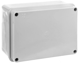 Puszka natynkowa samogasnąca gładka z pokrywą 960 stopni C seria 410A IP56 150x110x70 szara EC410C5A /opak. 42/