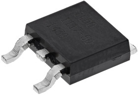Regulator napięcia 5 V TO-252 Montaż powierzchniowy wyjścia: 1 Stałe ZLDO1117K50TC