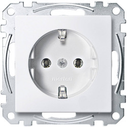 Merten MEG2301-0619 Socket System M Polar White Switch Range 1 piece