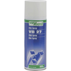 varybond 183161VAR VB 83 Zinc Galvanising Spray 400ml Silvery Finish