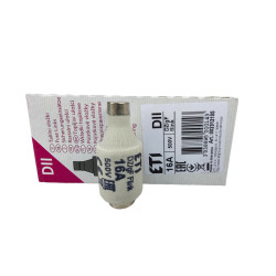 Wkładka topikowa ETI porcelana DII DZ/gF 16A/500V 002312105