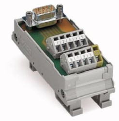 Moduł przejściowy z wtykiem D-Sub-Min 9-biegunowy 289-585 /1szt./