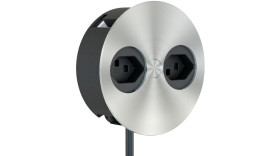 Gniazdo wtykowe Montaż na panelu B3 Cable Solutions ścieżki: podwójne