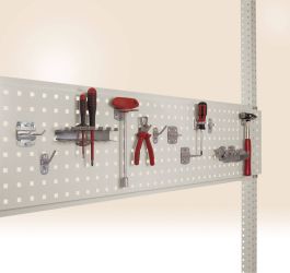 Płyta trzymająca narzędzia do szerokości stołu 1250 mm Manuflex ZB3342.5007, (S x W) 350 mm x 1246 mm