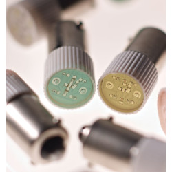 Europa Components BA9LED3F LED Lamp BA9 110V Green