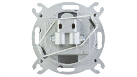 Karo Gniazdo Antenowe Rtv-Sat Przelotowe Czekoladowy Metalik Gpa-Ssp/M/40