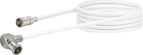 kabel anteny, Schwaiger MMC15 052 MMC15 052, [1x szybkozłączka F - 1x złącze męskie Mini-DAT], 90 dB, 1.50 m, biały