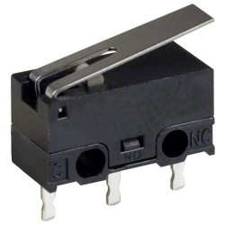 Omron D2F-01FL Mikroprzełącznik, 1 zestyk przełączny, 1 x wł/(wł), 30 V/DC, 0.1 A, 1 szt.