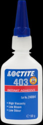 Instant adhesives 50 g bottle, Loctite LOCTITE 403 BO50G EGFD