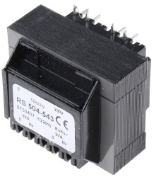 Transformator do druku 6V ac 230V ac 2 wyjścia THT 6VA