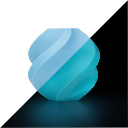 Filament Bambu Lab PLA Glow 1,75mm 1kg - w zestawie z wielorazową szpulą - Glow Blue