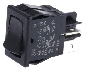 Przełącznik kołyskowy Wł.-wył. Nie 8 A SPST Carlingswitch