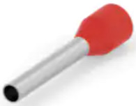 Insulated wire end ferrule, 0.75 mm², 14 mm/8 mm long, DIN 46228-4, gray, 966067-5