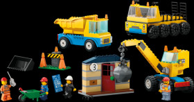 60391 LEGO® City construction vehicles and crane with wrecking ball