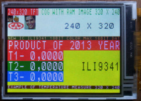 LCD-AG-TFT240320C256K COG 2i8 TP