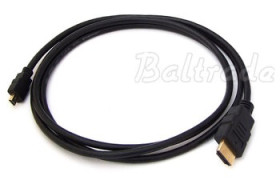 Kabel HDMI - microHDMI 1,5m gold