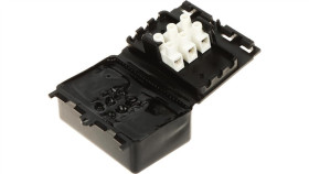 Uniwersalna Puszka Montażowa 3-Torowa (3 Tory Niezależne!) Wypełniona Żelem,...