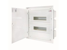Rozdzielnica podtynkowa 36 modułowa 2x18M drzwi metal IP40 ERP18-2 001101210 ETI
