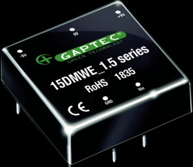 15DMWE_2412S1.5 DC/DC converter, 15 W, 12 V, DIP