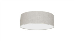 Lampa Sufitowa Lino Biel / Len 3Xe27 Mlp7499 Milagro