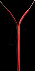 CAGW0500BK1000 Nedis Speaker Cable | 2x 0.50 mm² | CCA | 100.0 m | Round | PVC