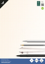 K-5595 Graph paper, A3, 25 sheets