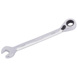 Draper 51968 9mm Hi-Torq&#xAE; Metric Reversible Ratcheting Combination Spanner