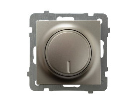 AS Ściemniacz uniwersalny + LED funkcja wyłącznika czasowy i "time to bed" satyna light ŁP-8GL2/m/45 OSPEL